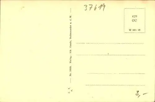 Ak Bodenwerder in Niedersachsen, Geburtshaus Freiherr v. Münchhausen, Sagenbilder, Kanonenkugel