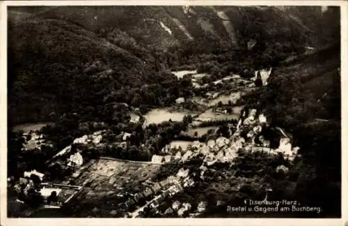 Ak Ilsenburg Harz, Ilsetal, Gegend am Buchberg