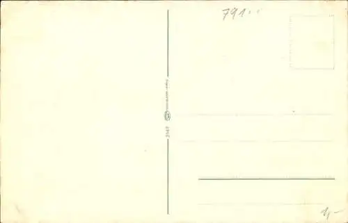 Ak Freiburg im Breisgau, Rathaus, Uhr