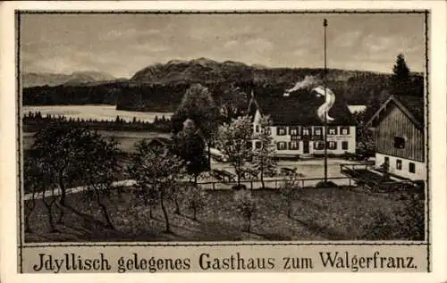 Ak Bad Tölz in Oberbayern, Gasthaus zum Walgerfranz