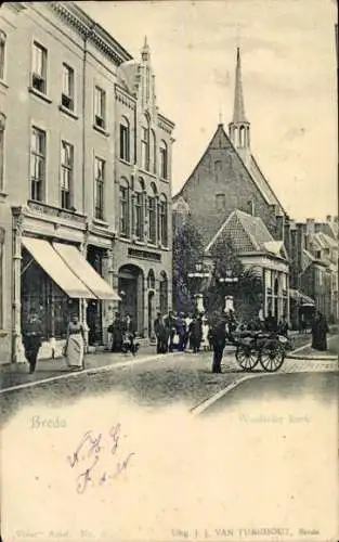 Ak Breda Nordbrabant Niederlande, Waalsche Kerk