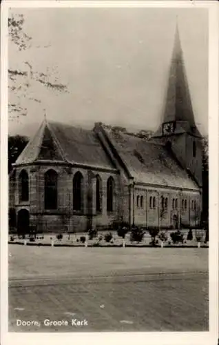 Ak Doorn Utrecht Niederlande, Groote Kerk