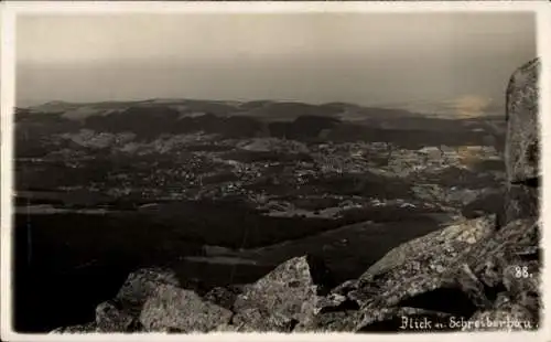 Foto Ak Szklarska Poręba Schreiberhau Riesengebirge Schlesien, Panorama