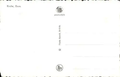 Ak Born Limburg Niederlande, Kirche