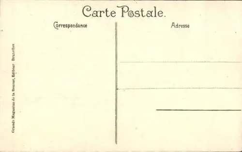 CPA Bruxelles Bruxelles, Palais de Justice