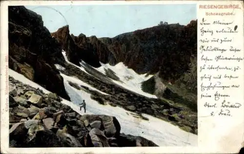 Ak Śnieżne Kotły Schneegrube Riesengebirge Schlesien, Panorama