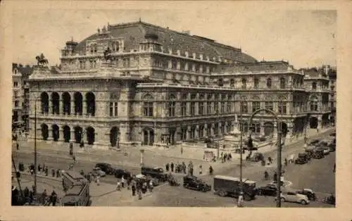 Ak Wien I. Innere Stadt, Staatsoper