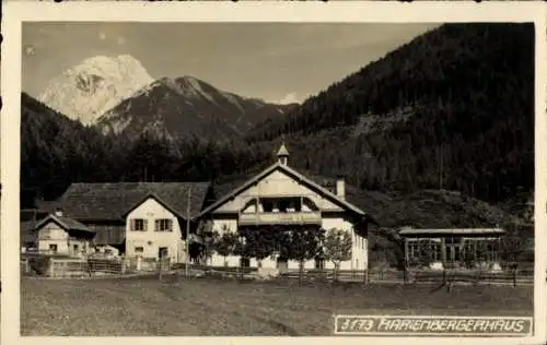 Ak Österreich, Marienbergerhaus, Bergpanorama