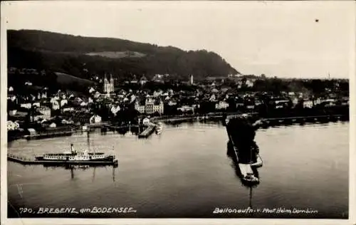 Ak Bregenz am Bodensee Vorarlberg, Gesamtansicht