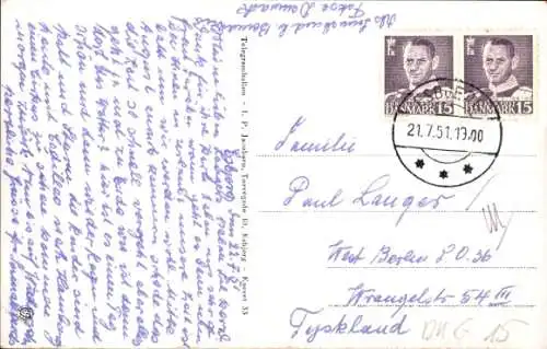 Ak Esbjerg Dänemark,  Kvindernes Hus