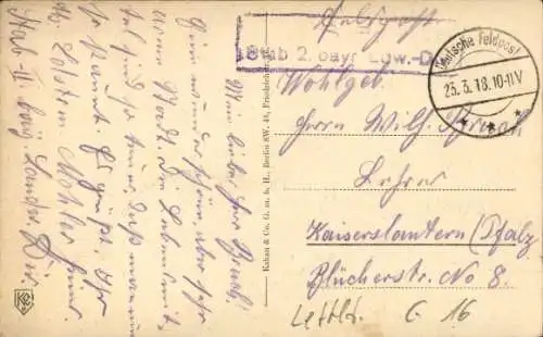 Ak Riga Lettland, Post, Telegraphenamt