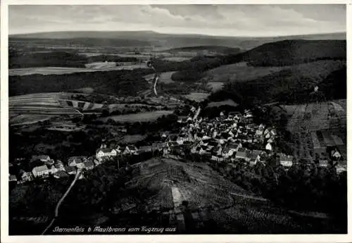 Ak Sternenfels in Württemberg, Luftbild