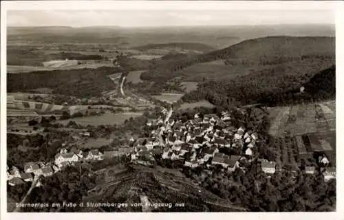 Ak Sternenfels in Württemberg, Fliegeraufnahme