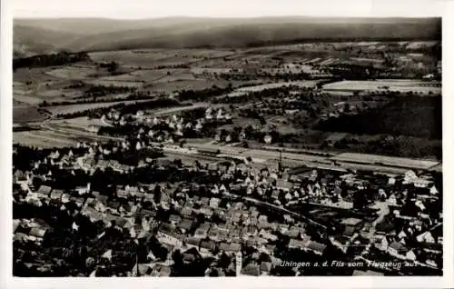 Ak Uhingen an der Fils, Fliegeraufnahme