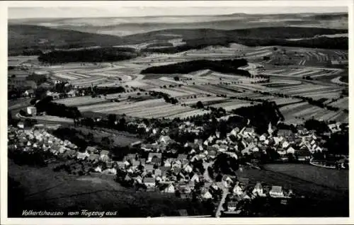 Ak Volkertshausen Baden Württemberg, Fliegeraufnahme