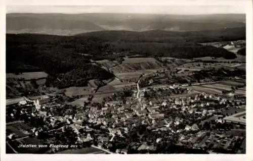 Ak Jestetten in Baden, Fliegeraufnahme