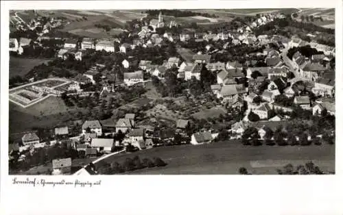 Ak Bonndorf im Schwarzwald, Fliegeraufnahme