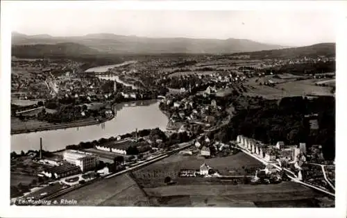 Ak Laufenburg am Hochrhein, Fliegeraufnahme