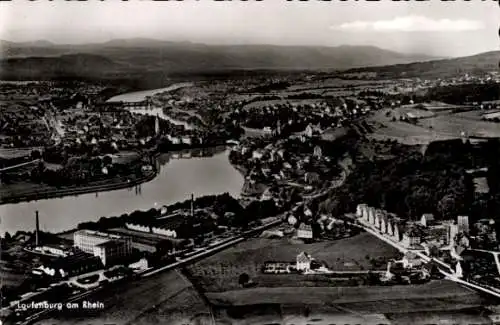 Ak Laufenburg am Hochrhein, Fliegeraufnahme