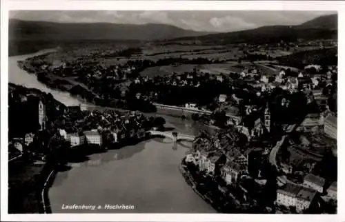 Ak Laufenburg am Hochrhein, Fliegeraufnahme