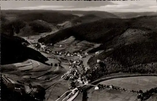 Ak Hammereisenbach Bregenbach Vöhrenbach im Schwarzwald Baden, Fliegeraufnahme