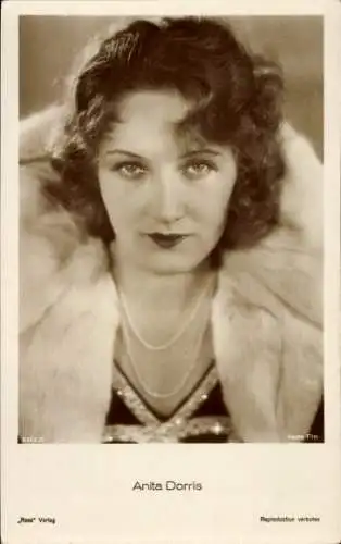 Ak Schauspielerin Anita Dorris, Portrait, Ross Verlag 5112/1