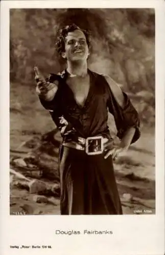 Ak Schauspieler Douglas Fairbanks, Portrait