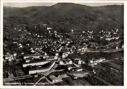 Ak Handschuhsheim Heidelberg am Neckar, Fliegeraufnahme