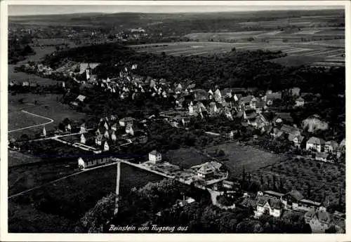 Ak Beinstein Waiblingen in Württemberg, Fliegeraufnahme