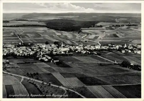 Ak Langenaltheim in Mittelfranken, Fliegeraufnahme