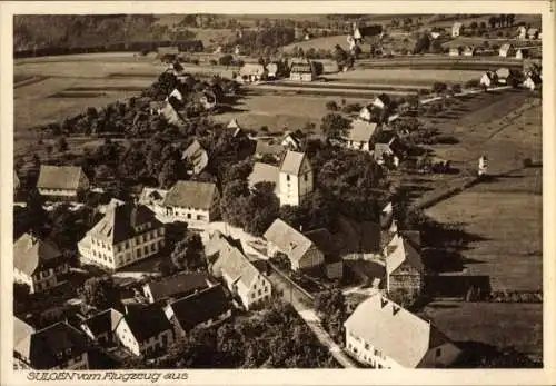 Ak Sulgen Schramberg im Schwarzwald, Fliegeraufnahme