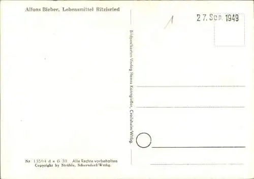 Ak Ritzisried Buch Schwaben, Fliegeraufnahme