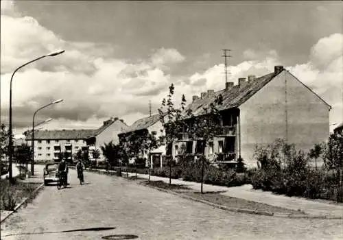 Ak Hagenow in Mecklenburg, AWG Neue Heimat, Johannes R. Becher Straße