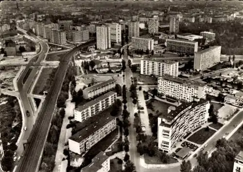 Ak Berlin Tiergarten, Luftbild vom Hansaviertel