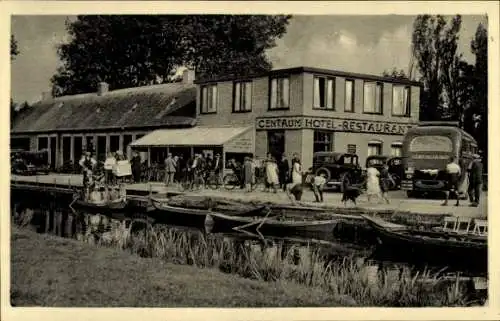 Ak Giethoorn Overijssel Niederlande, Cafe und Restaurant Centrum