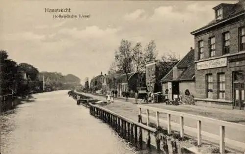 Ak Haastrecht Südholland, Hollandsche IJssel