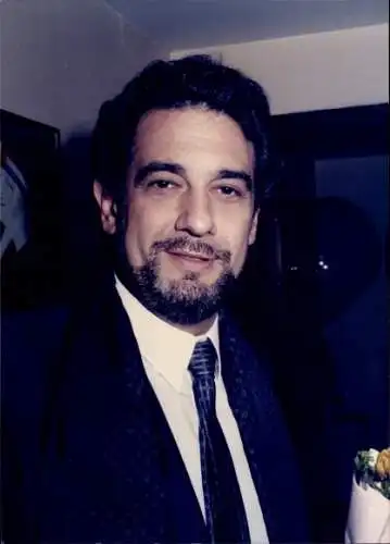 Foto Opernsänger Plácido Domingo, Portrait