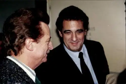 Foto Opernsänger Plácido Domingo, Alfredo Kraus, Portrait