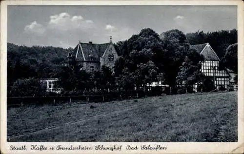 Ak Bad Salzuflen im Kreis Lippe, Kaffee und Fremdenheim Schwaghof, A. Reibke