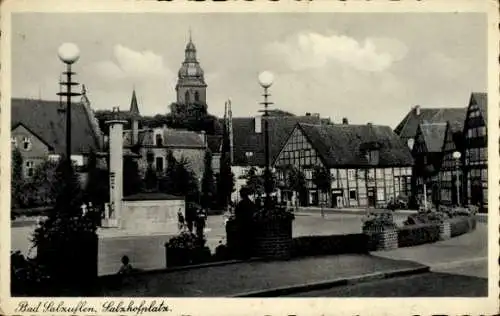 Ak Bad Salzuflen in Lippe, Salzhofplatz