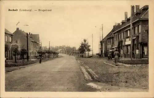 Ak Bocholt Limburg Flandern, Brugstraat