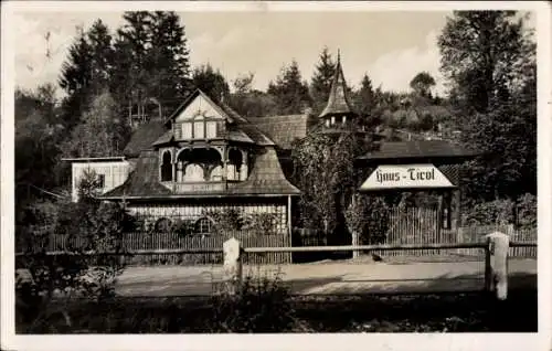 Ak Wisła Weichsel Oberschlesien, Pension Haus Tirol