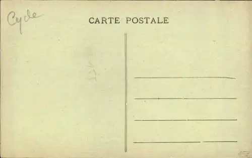Ak Radrennfahrer Toricelli, Bahnradfahrer, Stayer, Italienischer Meister