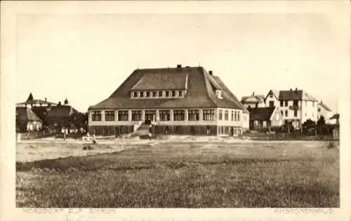 Ak Norddorf auf Insel Amrum, Ambronenhaus