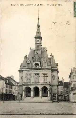 Ak La Ferté sous Jouarre Seine et Marne, Rathaus