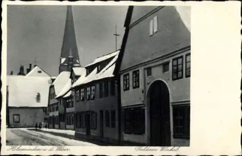 Ak Holzminden an der Weser, Goldener Winkel