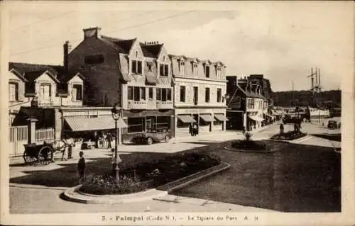 Ak Paimpol Côtes d’Armor, Square du Port