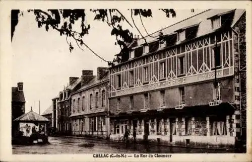 Ak Callac Côtes-d’Armor, Rue du Closmeur