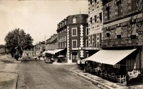 Ak Lamballe Côtes d’Armor, Hotel d'Angleterre, Hotel de la Gare