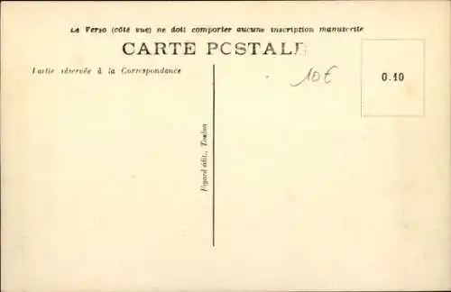 Ak Hyères les Palmiers Var, Porte Fenouillet